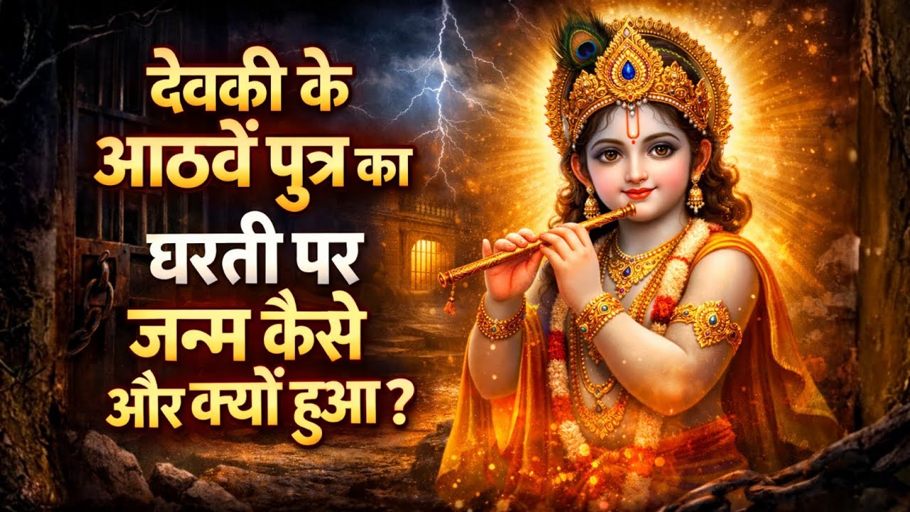 एक भविष्यवाणी से काँप उठा कंस 😨 | देवकी के आठवें पुत्र का रहस्यमय जन्म