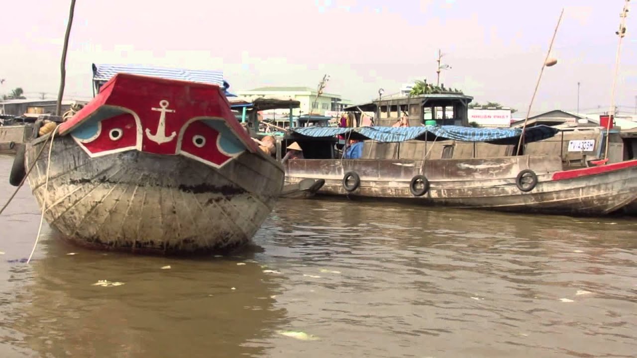 Mekong River Boat Trip And Cai Rang Floating Maket River Boat Boat Trips Trip
