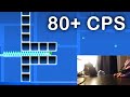 80+ CPS (FASTEST CLICKING METHOD) BOLT CLICKING IN GEOMETRY DASH w/handcam