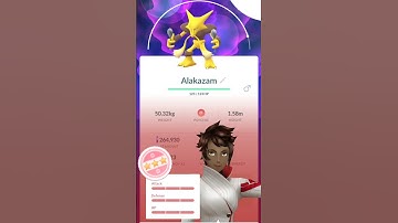 3 ⭐ kadbra evolve into alkzaam................. Pokemon go ✊