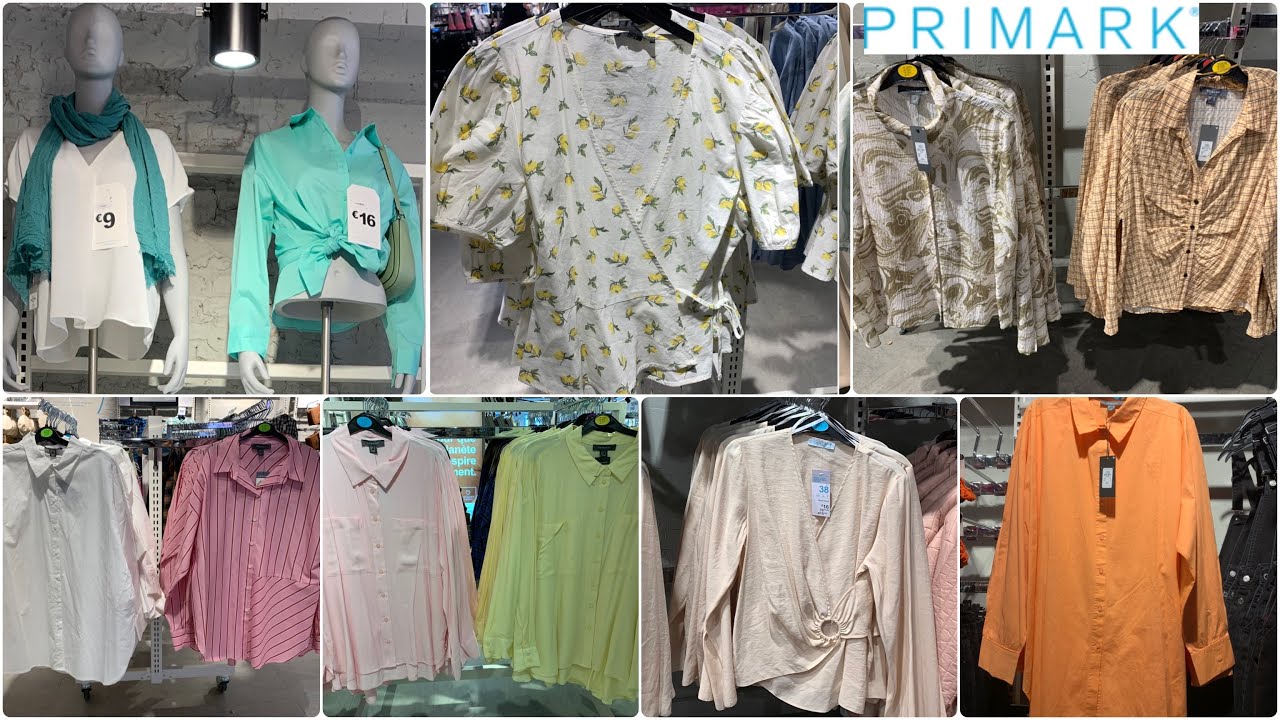 Primark women's tops new collection / March 2022 