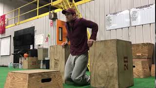 Toe Assist Box Dips