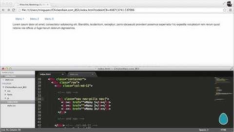 Clip 3.7 - Học thiết kế Web với Bootstrap 3, CSS, HTML - Navs