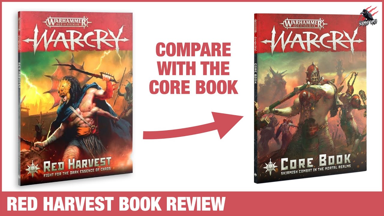 RED HARVEST BOOK REVIEW Includes Comparison With The Warcry Core Book