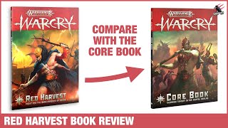 RED HARVEST BOOK REVIEW - Includes Comparison With The Warcry Core Book - Do You Need Both Books?