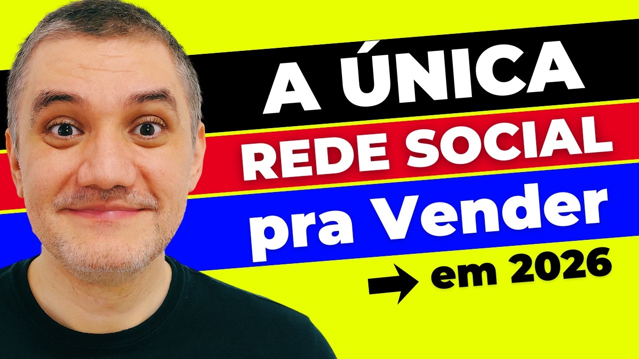 Qual a MELHOR Rede Social pra Começar a Vender Online em 2026