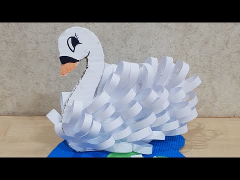 Лебедь оригами проект творческий