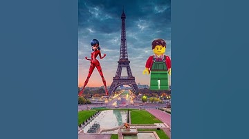 miraculous as Lego #miraculous #ladybug #viral #shorts