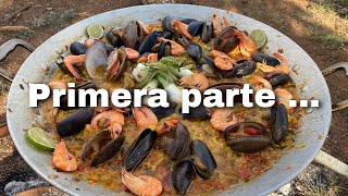 Parte 1: Paella exótica  Desde la Jococa #chef #paella #chefpastor