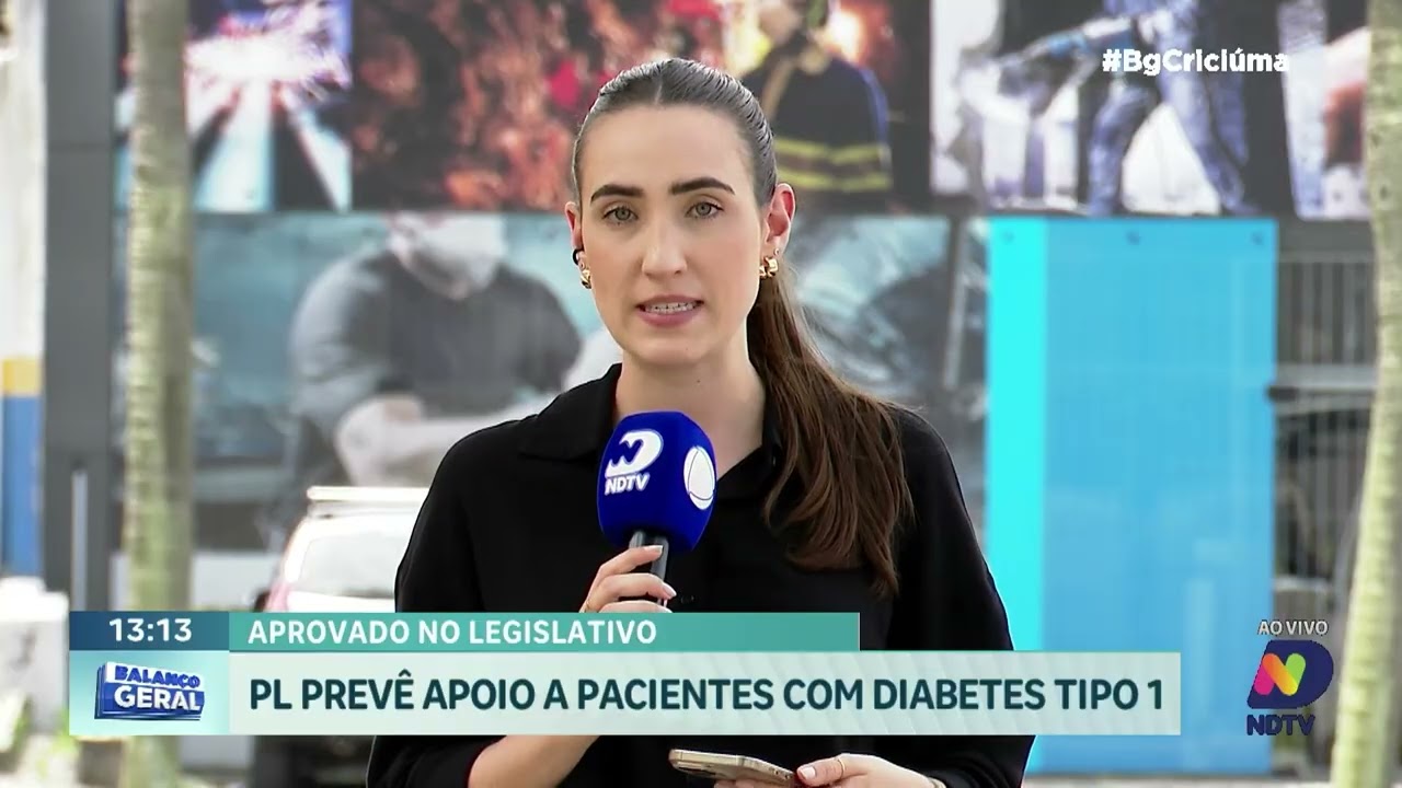 Criciúma aprova projeto de apoio a pessoas com diabetes tipo 1