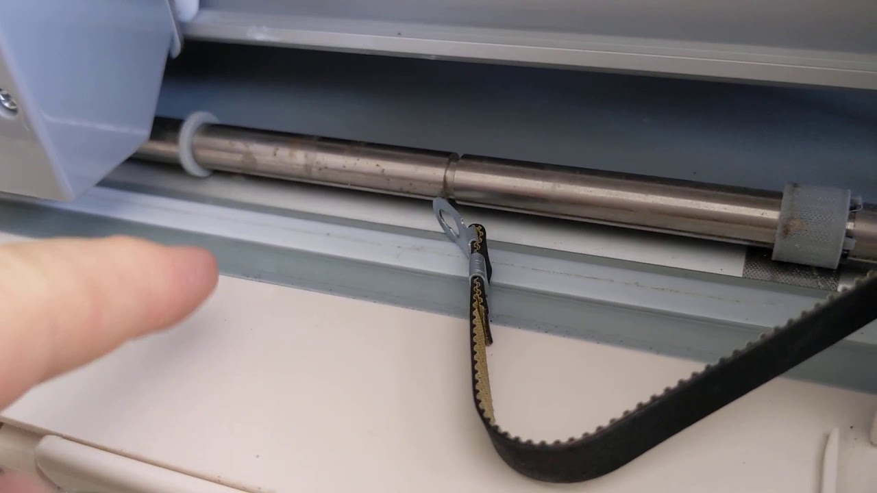 Cricut expression makes a strange sound and continuously hit the side, how to fix it