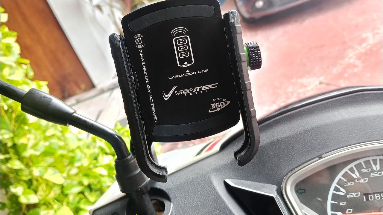 Como colocar el portacelular de la motoneta Vento Spirit zx