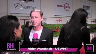 ESPN Body Issue Red Carpet | Abby Wambach Interview | Black Hollywood Live