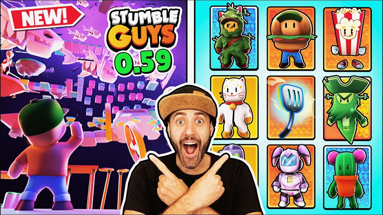 Les 2 nouvelles cartes de Stumble Guys ! #stumbleguys #stumbleguysfr #