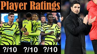 Havertz brilliant again! | Saliba and Gabriel astonishing! | Brighton 0-3 Arsenal | Player Ratings