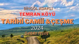 Bingöl Adaklı Temran Köyü Bağlarpınar Tarihi Cami̇i̇ Tarihi Çeşme