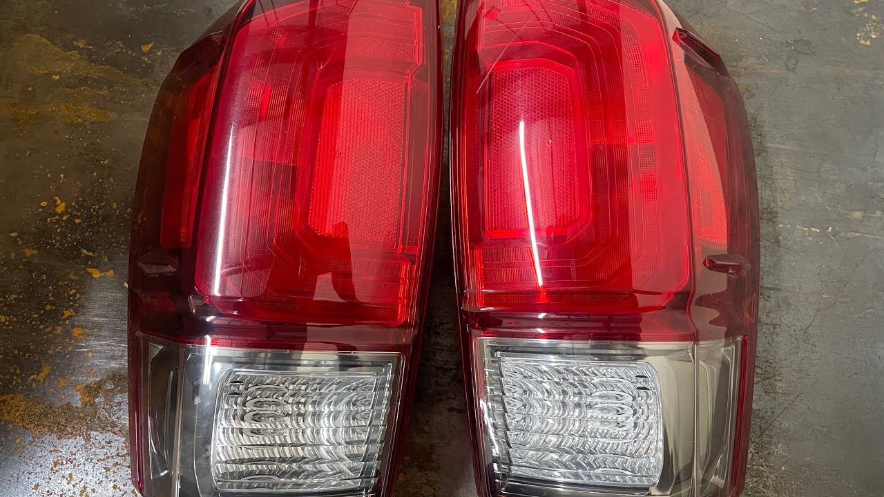 Toyota TRD SPORT upgrade to infinity tail lights 3rd