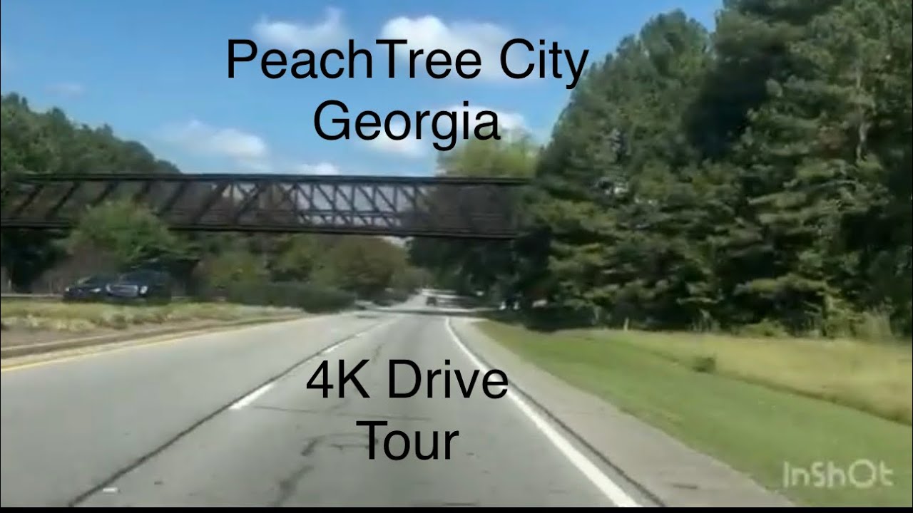 PeachTree City Georgia 4K Drive Tour 