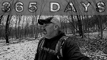 A YEAR Alone in the MOUNTAINS! 4 Trail Cameras UNCHECKED for 365 Days Compilation