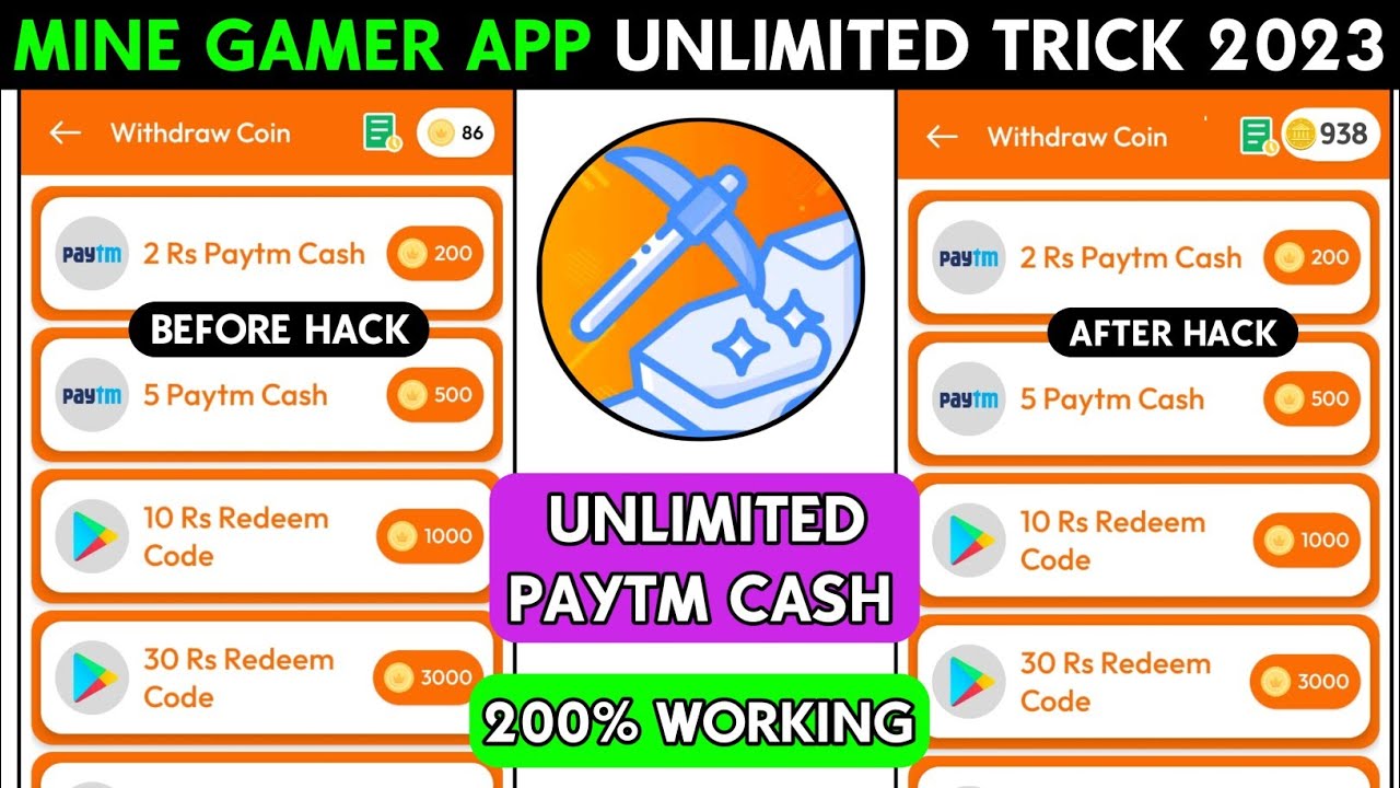 Mine Gamer App Payment Proof | Mine Gamer App Unlimited Trick | Mine ...