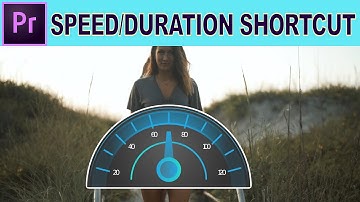 Speed and Duration Easy Shortcut - Adobe Premiere Pro Tutorial