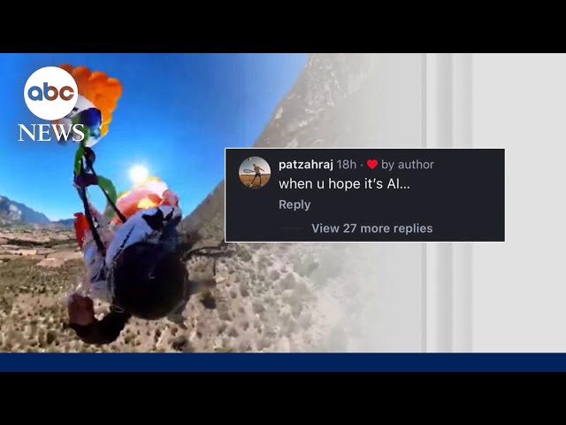 Paraglider hit by plane midair
