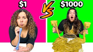 $1 Vs $100 Vs $1000 Slime!