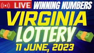 Virginia Night Lottery Results June 11 2023 - Pick 3