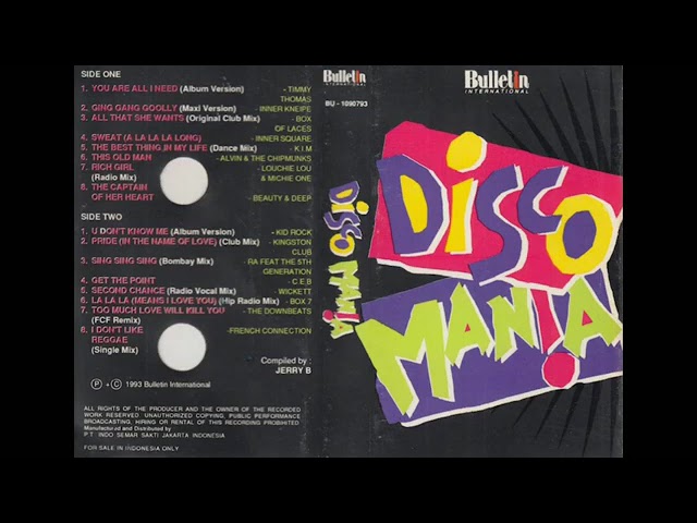 Disco Mania Bulletin full class=