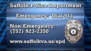 Suffolk Police Department Safety PSA
