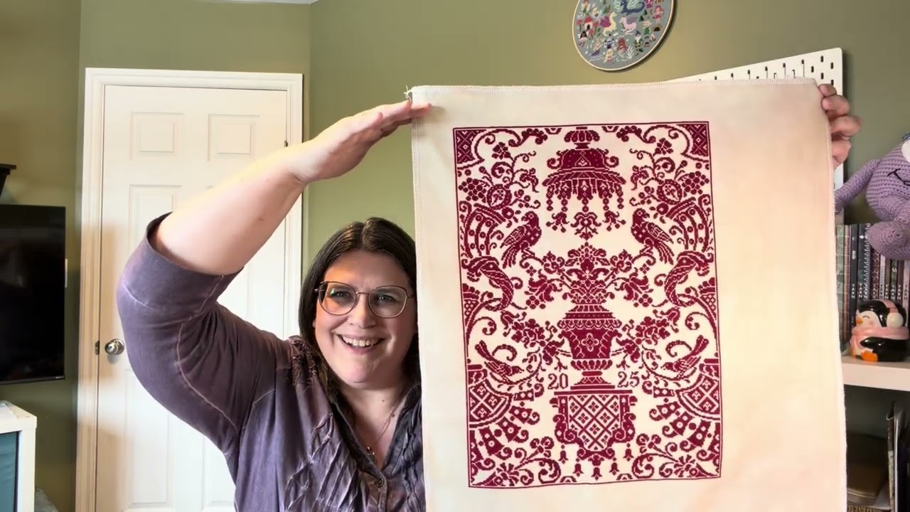 Flosstube #6 January Stitching