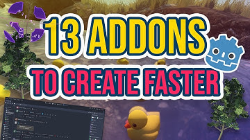 13 ADDONS to SPEED UP your game creation in GODOT!