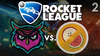 Rocket League: Datto & Math Class vs. Mr. Fruit & The Dream Team Best of 5 Series! (#2)