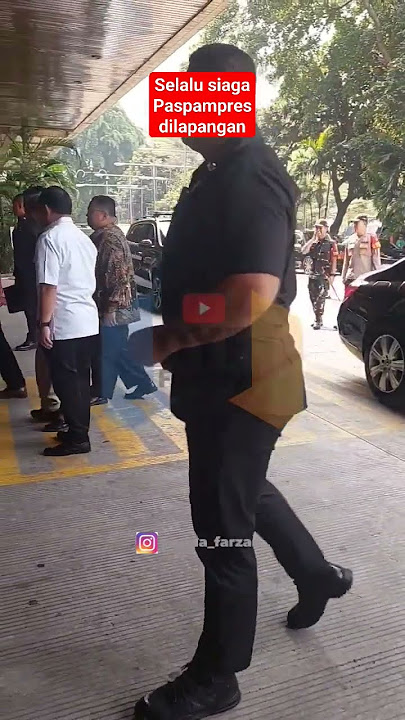 SELALU SIAGA DIMANAPUN PASPAMPRES BERTUGAS|#vlog #jokowi #paspampres #viral #shorts #motovlog