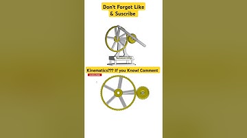 Kinematics??? #mechanism #3ddesign #engineering #kinematics