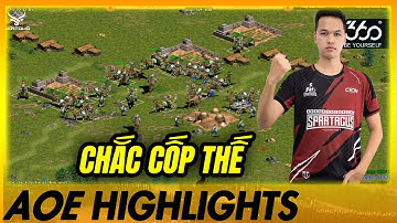 Đối đầu với 1 TÁ LẠC ĐÀ - Chim Sẻ BÌNH TĨNH 1 CÁCH KO NGỜ | AoE Highlights #aoe