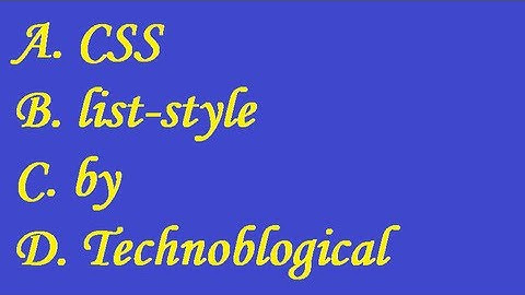 CSS how to: list style