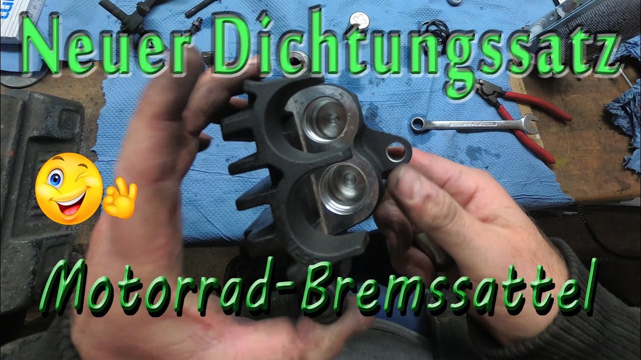 Bremssattel Reparatursatz verbauen