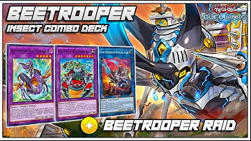 Armored Insect Knights! Beetrooper Deck Showcase , Combos & Gameplay [Yu-Gi-Oh! Duel Links]