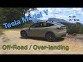 Tesla Model Y Off Road / Over landing Build testing -- 4 inch lift