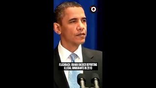 Flashback: Obama backed deporting illegal immigrants in 2010