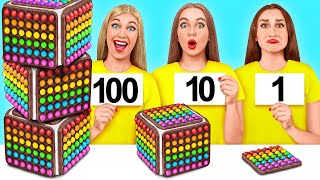 100 Vrstev Jídla Výzva | Vtipné Výzvy TeenDO Challenge