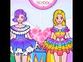 Rainbow Rapunzel and Friend Talented Contest Dress - LOL Surprise DIYs #shorts