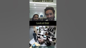 Scammers see themselves on YouTube