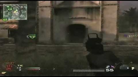 Crazy MW2 Throwing Knife Across The Map Call of Duty 6