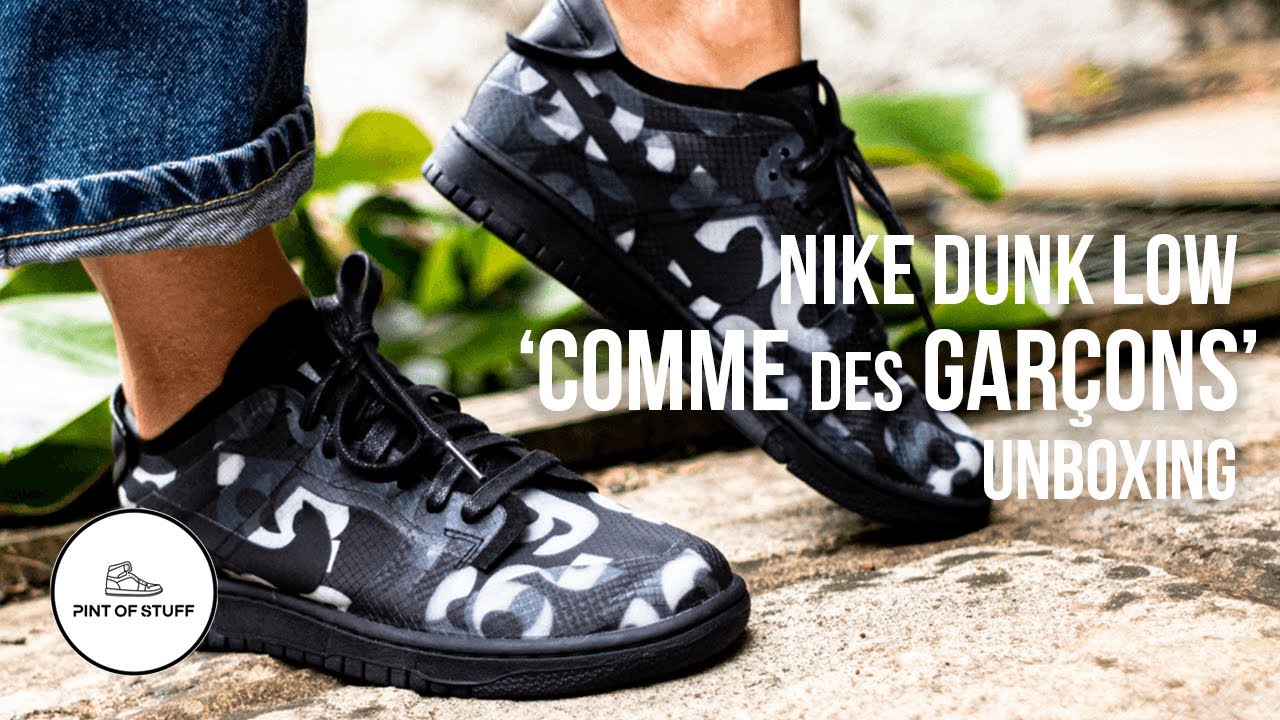 nike dunk comme des garcons