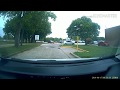 DMV Driving test Texas, dash cam. Denton city.