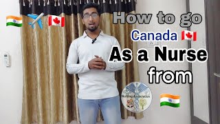 How to go Canada as a Nurse from India | Nurses in Canada🇨🇦 | Study and PR in Canada | Ruhan