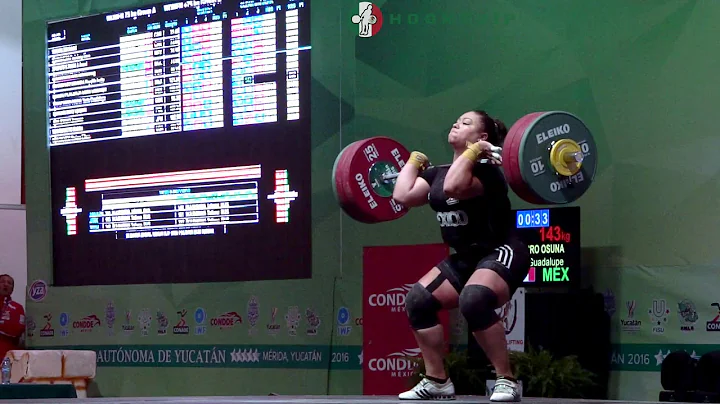 Tania Mascorro Osuna (75+) - 143kg Clean and Jerk @ 2016 University Worlds