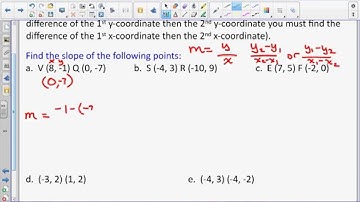 Pre Algebra Lesson 8 3 Slope & y Intercept